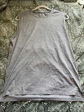 DSG Gray Sleeveless Tank Top